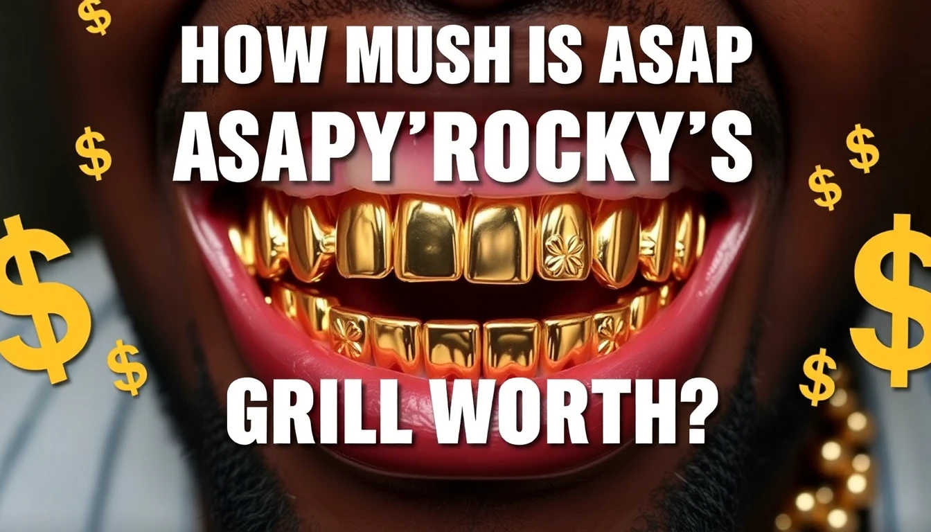 How Much Is ASAP Rocky's Grill Worth?