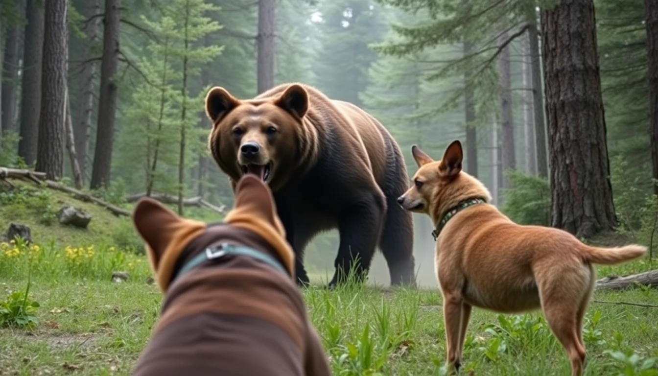 Dog Saves Woman From A Bear Attack