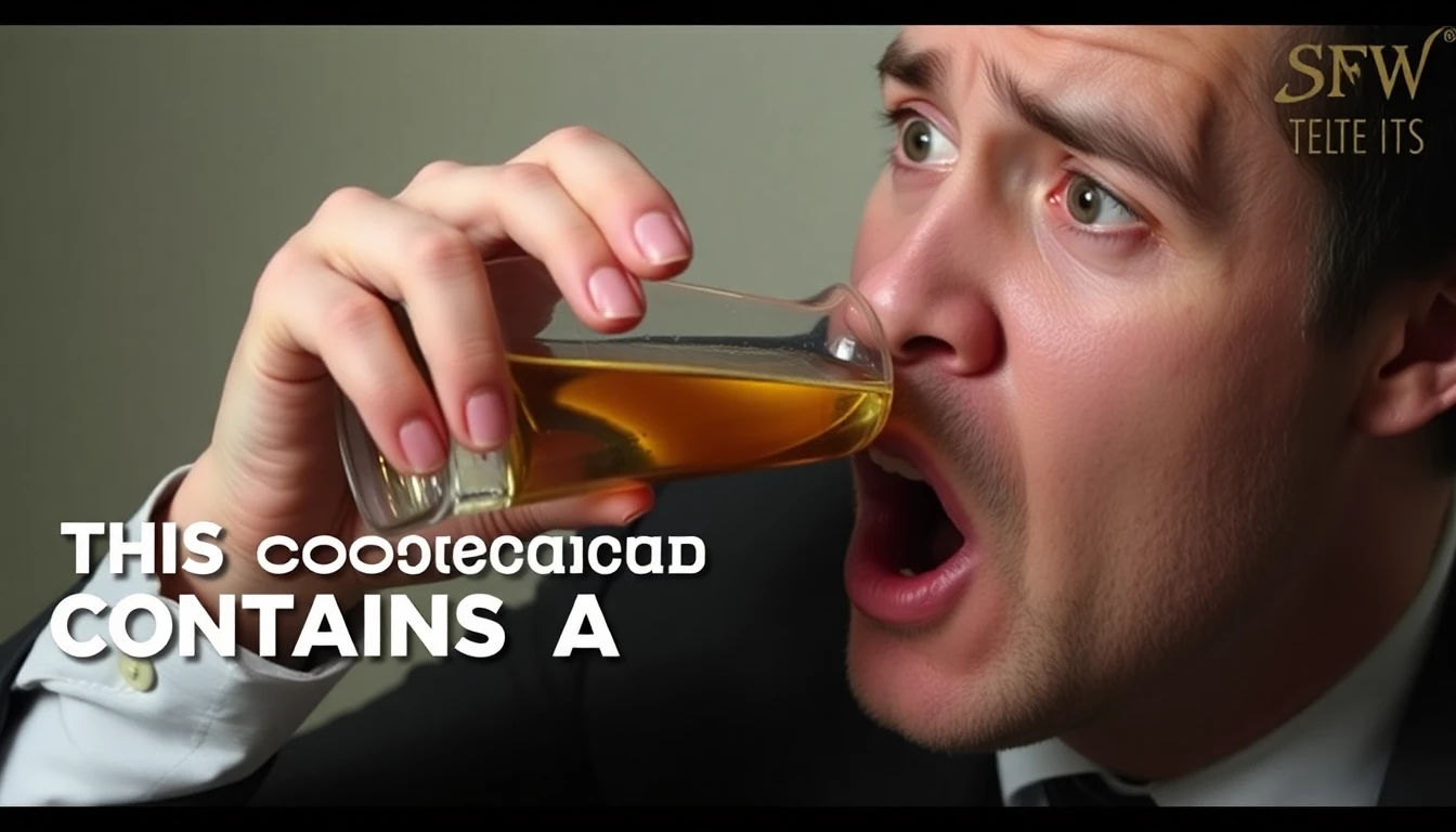 This Cocktail Contains A Human Toe
